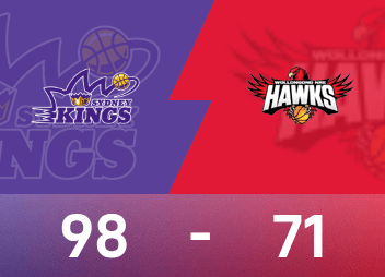 NBL 게임 보고서: 데이비스는 17득점 8어시스트를 기록했고 시드니 킹스는 일라와라 호크스를 98-71로 이겼습니다.
